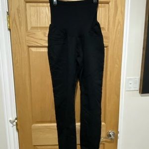 Motherhood maternity black jeans 1X